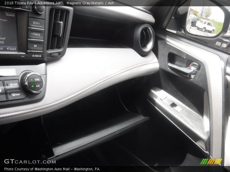 Magnetic Gray Metallic / Ash 2018 Toyota RAV4 Adventure AWD