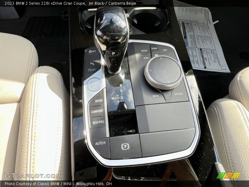 Jet Black / Canberra Beige 2023 BMW 2 Series 228i xDrive Gran Coupe