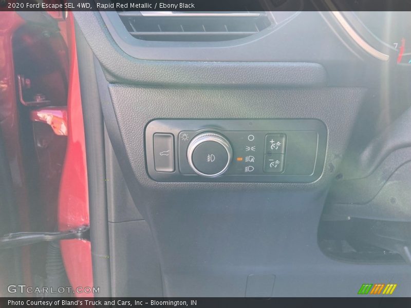 Rapid Red Metallic / Ebony Black 2020 Ford Escape SEL 4WD