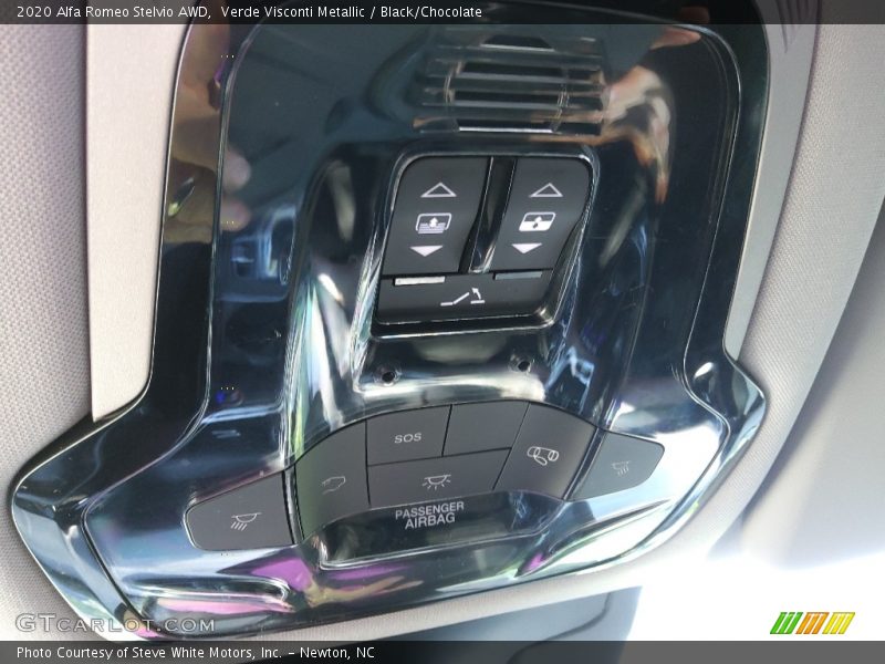 Controls of 2020 Stelvio AWD