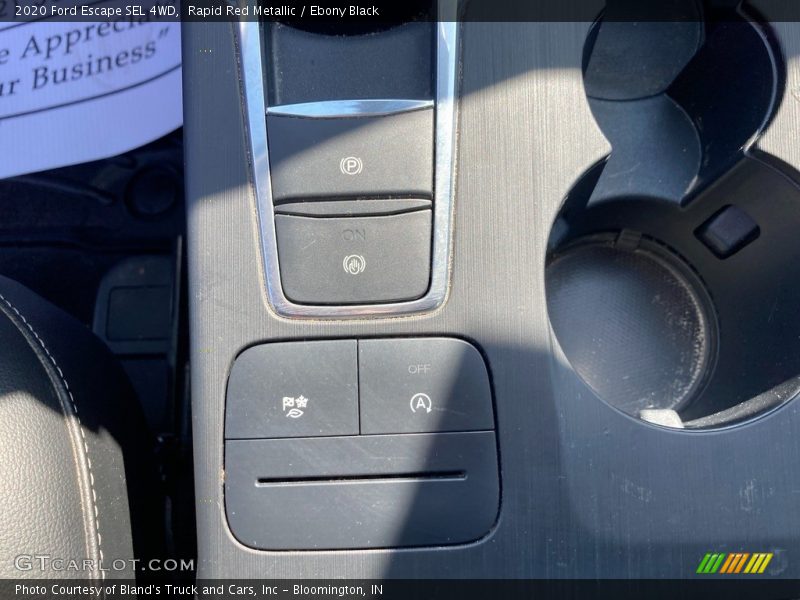 Rapid Red Metallic / Ebony Black 2020 Ford Escape SEL 4WD