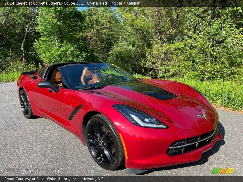 Front 3/4 View of 2014 Corvette Stingray Coupe Z51