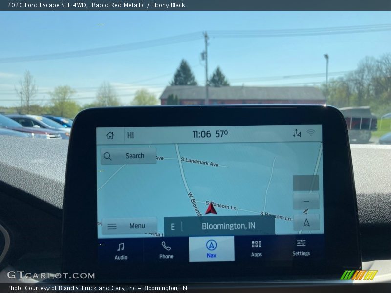 Rapid Red Metallic / Ebony Black 2020 Ford Escape SEL 4WD