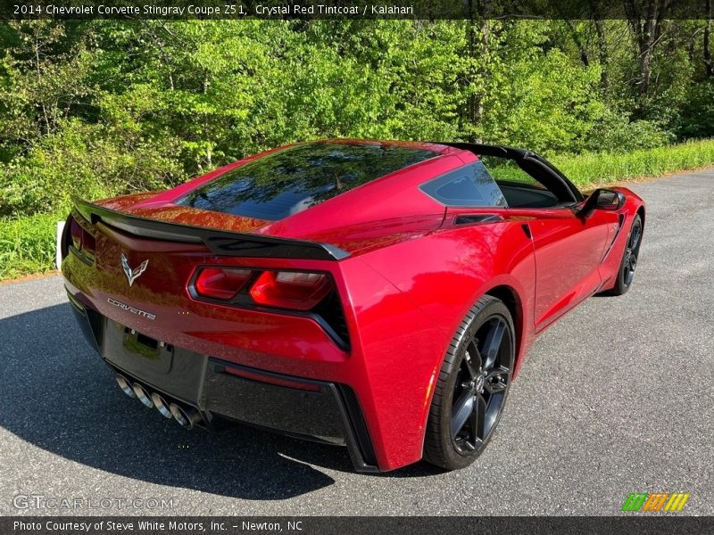 Crystal Red Tintcoat / Kalahari 2014 Chevrolet Corvette Stingray Coupe Z51