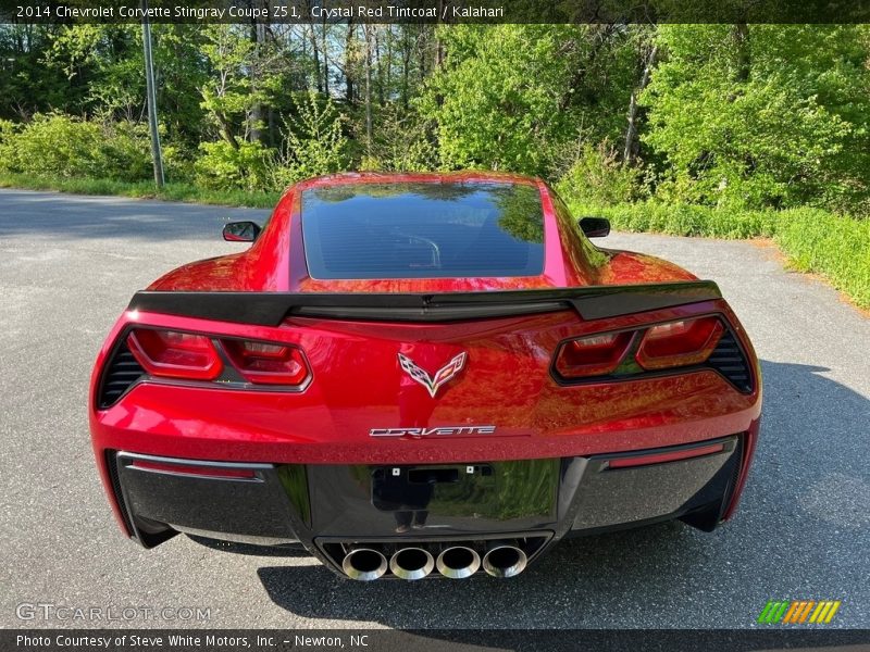 Exhaust of 2014 Corvette Stingray Coupe Z51