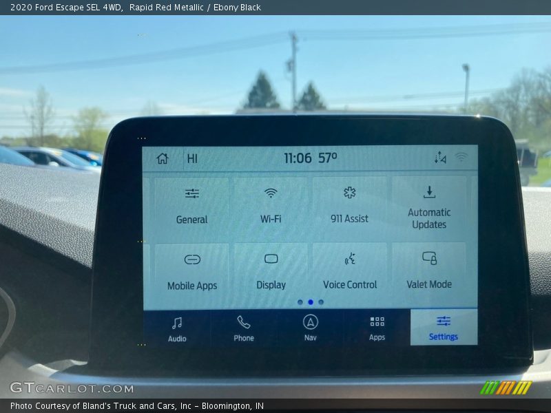 Rapid Red Metallic / Ebony Black 2020 Ford Escape SEL 4WD