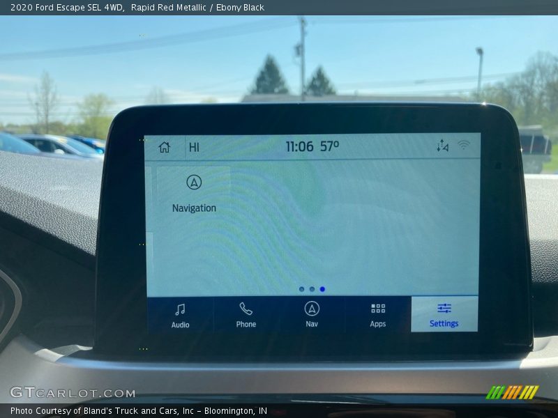 Rapid Red Metallic / Ebony Black 2020 Ford Escape SEL 4WD