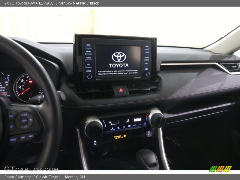 Silver Sky Metallic / Black 2021 Toyota RAV4 LE AWD