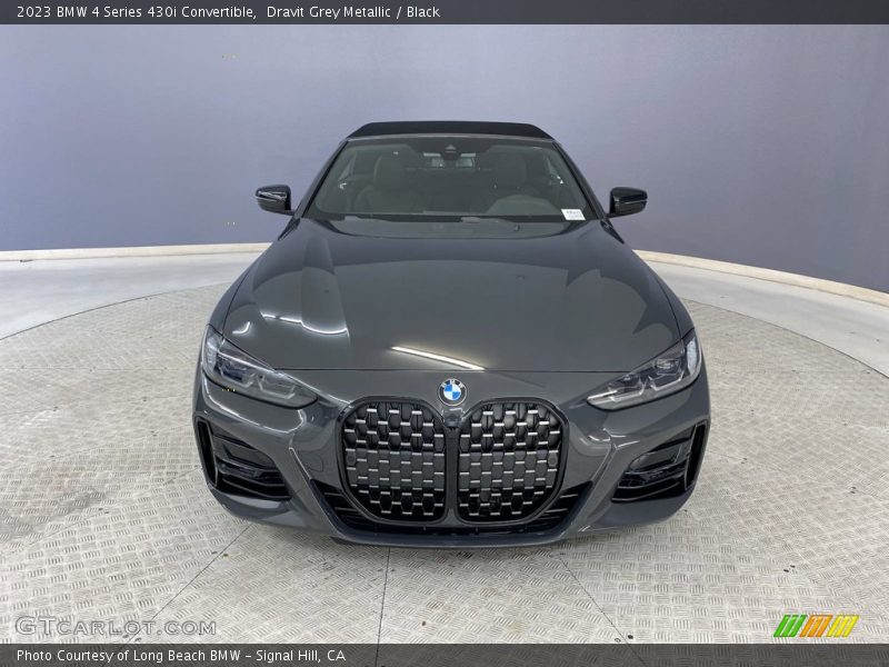Dravit Grey Metallic / Black 2023 BMW 4 Series 430i Convertible