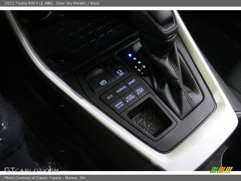 Silver Sky Metallic / Black 2021 Toyota RAV4 LE AWD