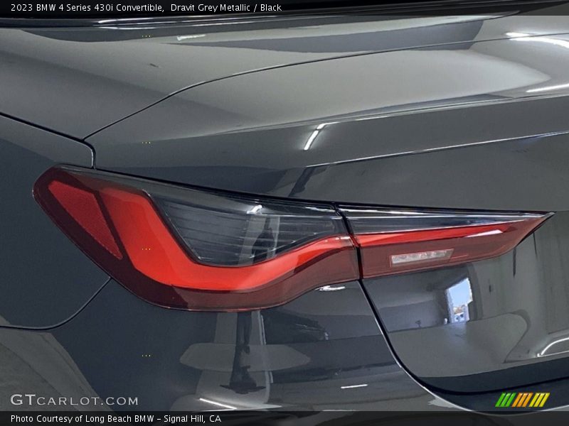 Dravit Grey Metallic / Black 2023 BMW 4 Series 430i Convertible