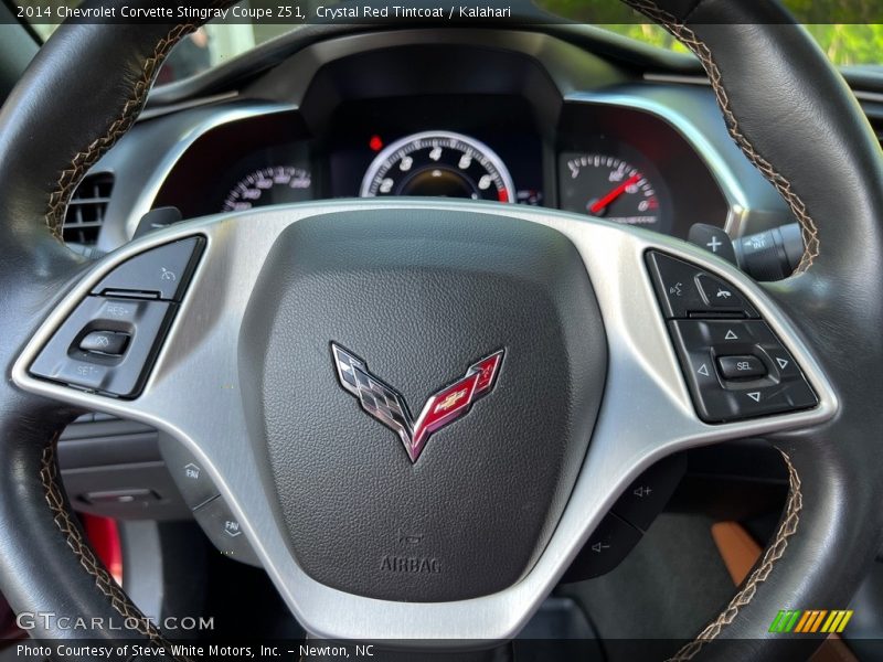 Crystal Red Tintcoat / Kalahari 2014 Chevrolet Corvette Stingray Coupe Z51
