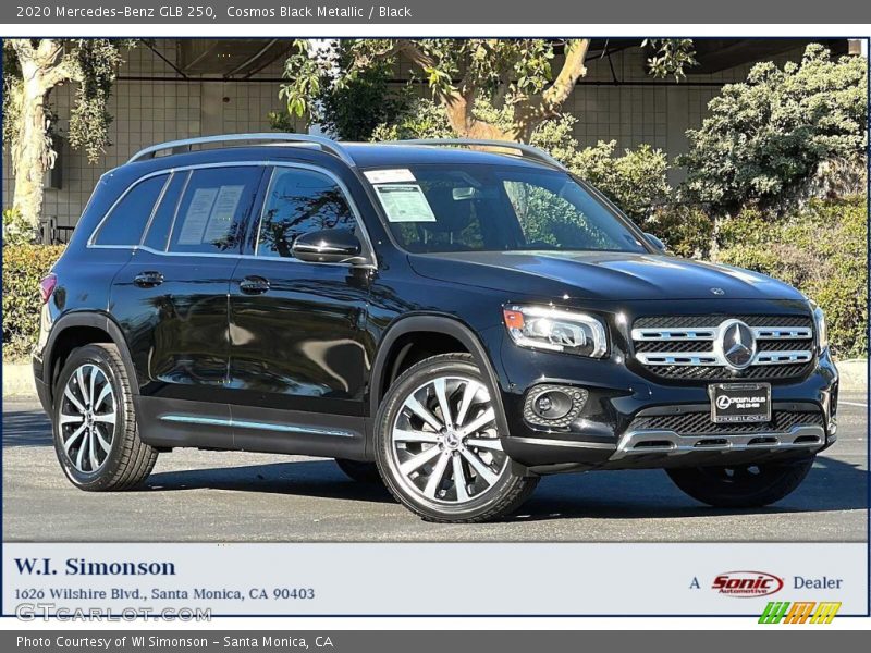 Cosmos Black Metallic / Black 2020 Mercedes-Benz GLB 250