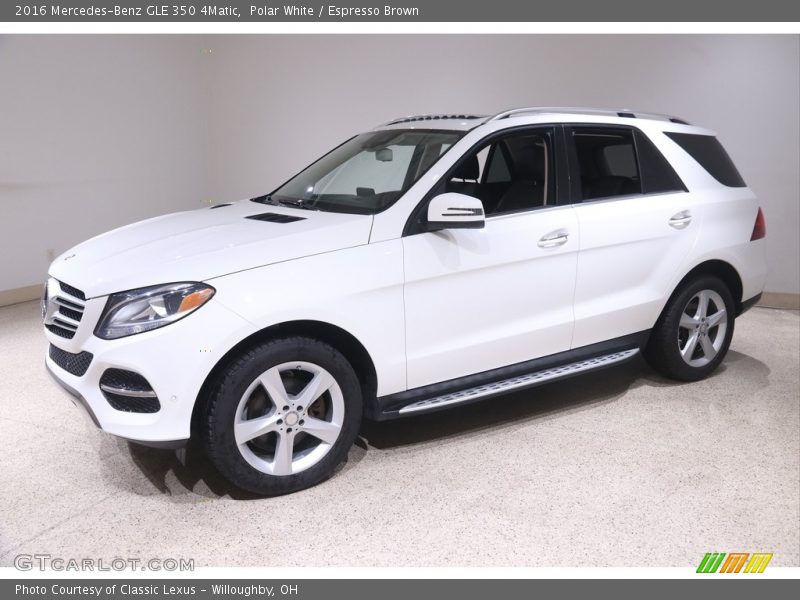 Polar White / Espresso Brown 2016 Mercedes-Benz GLE 350 4Matic