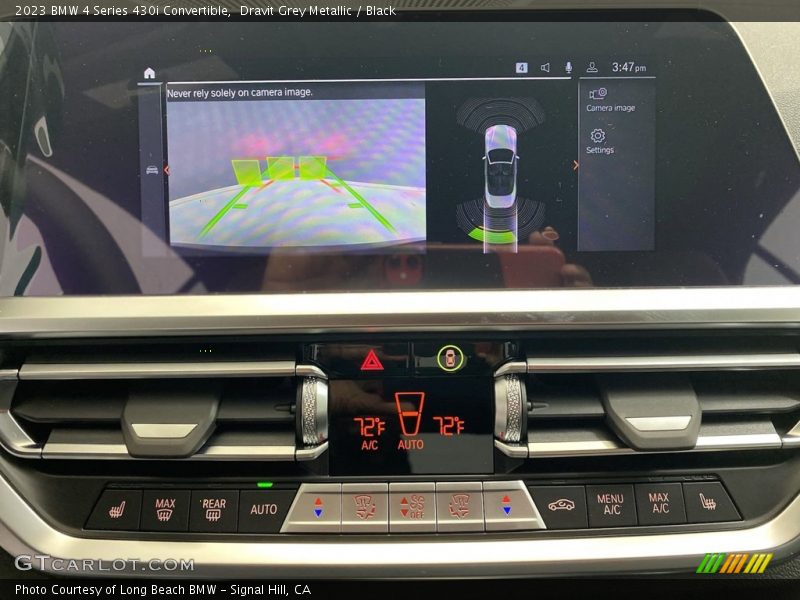 Dravit Grey Metallic / Black 2023 BMW 4 Series 430i Convertible