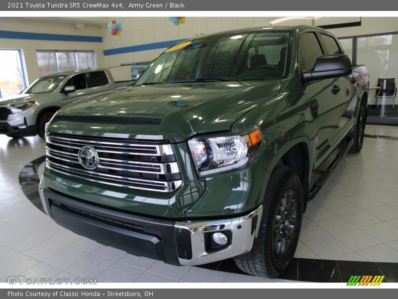 Army Green / Black 2021 Toyota Tundra SR5 CrewMax 4x4