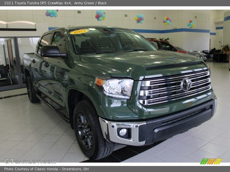 Army Green / Black 2021 Toyota Tundra SR5 CrewMax 4x4