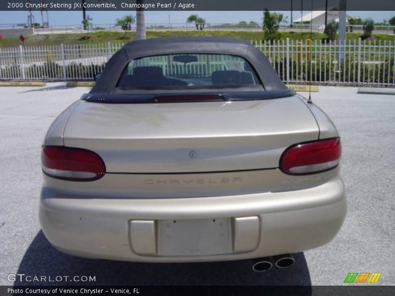 Champagne Pearl / Agate 2000 Chrysler Sebring JXi Convertible