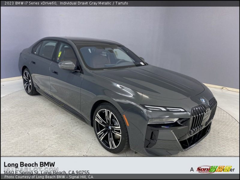 Individual Dravit Gray Metallic / Tartufo 2023 BMW i7 Series xDrive60