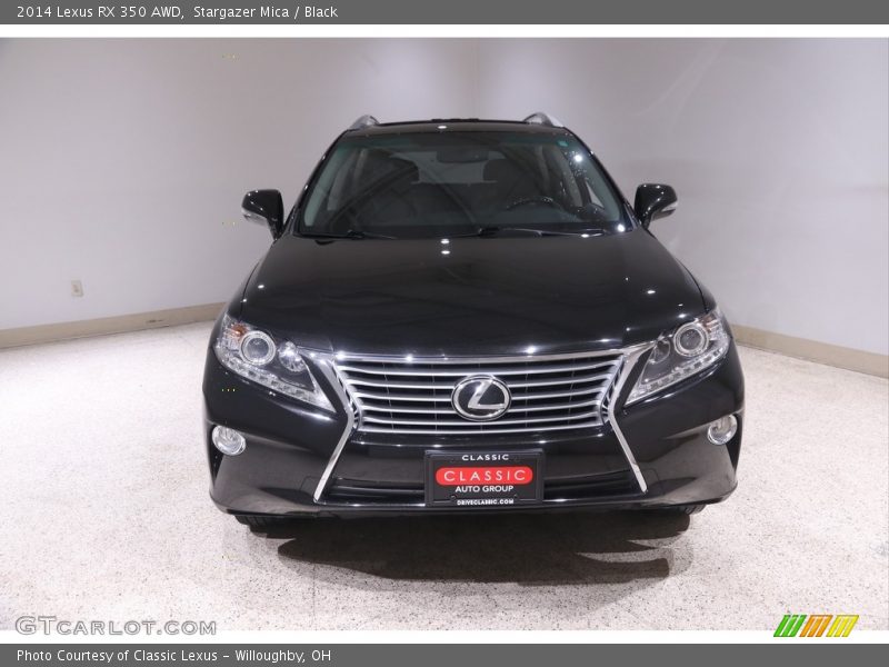 Stargazer Mica / Black 2014 Lexus RX 350 AWD