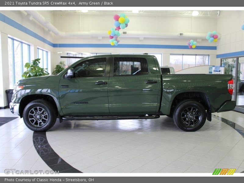 Army Green / Black 2021 Toyota Tundra SR5 CrewMax 4x4
