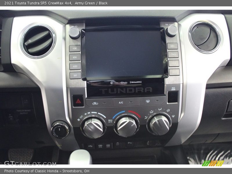 Controls of 2021 Tundra SR5 CrewMax 4x4