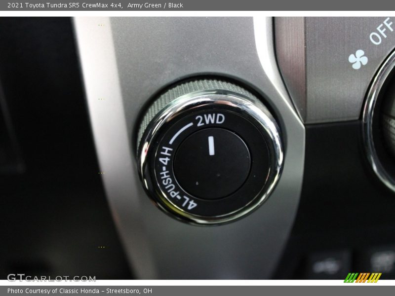 Controls of 2021 Tundra SR5 CrewMax 4x4