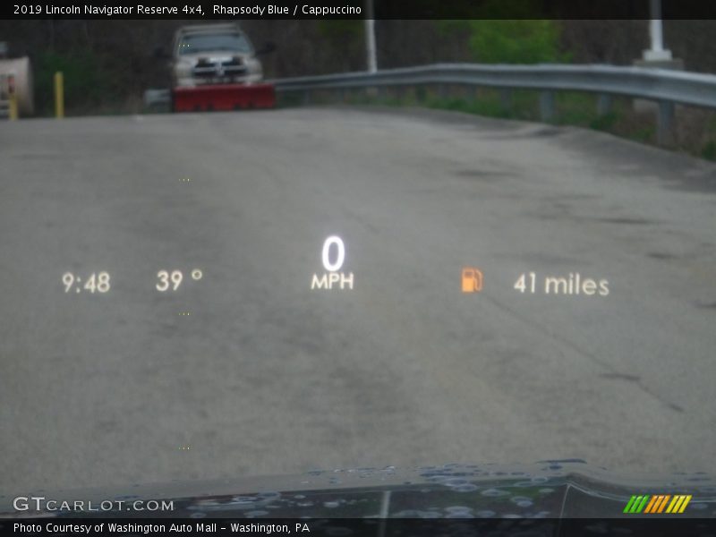 Rhapsody Blue / Cappuccino 2019 Lincoln Navigator Reserve 4x4