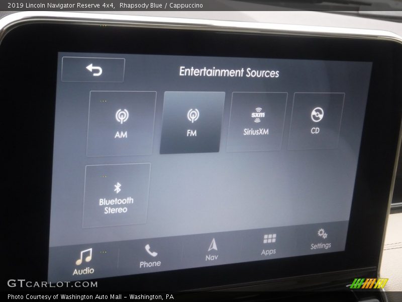 Rhapsody Blue / Cappuccino 2019 Lincoln Navigator Reserve 4x4