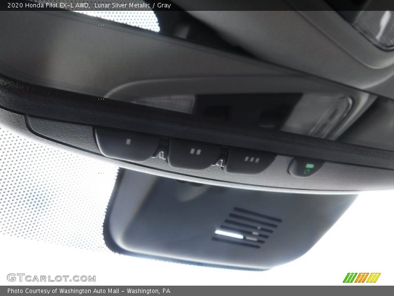 Lunar Silver Metallic / Gray 2020 Honda Pilot EX-L AWD