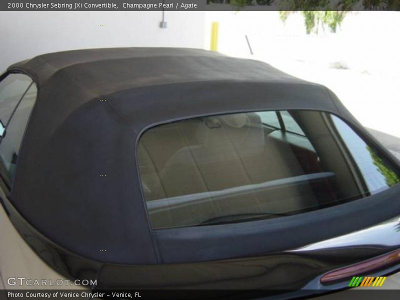 Champagne Pearl / Agate 2000 Chrysler Sebring JXi Convertible
