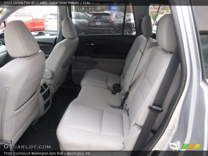 Lunar Silver Metallic / Gray 2020 Honda Pilot EX-L AWD