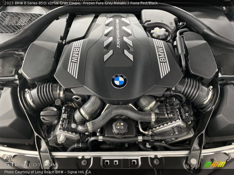  2023 8 Series 850i xDrive Gran Coupe Engine - 4.4 Liter M TwinPower Turbocharged DOHC 32-Valve V8