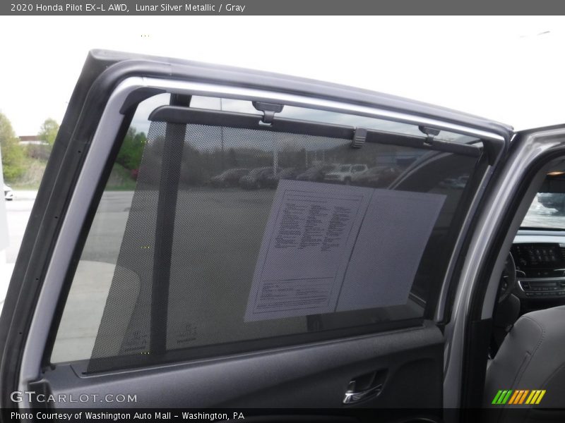 Lunar Silver Metallic / Gray 2020 Honda Pilot EX-L AWD