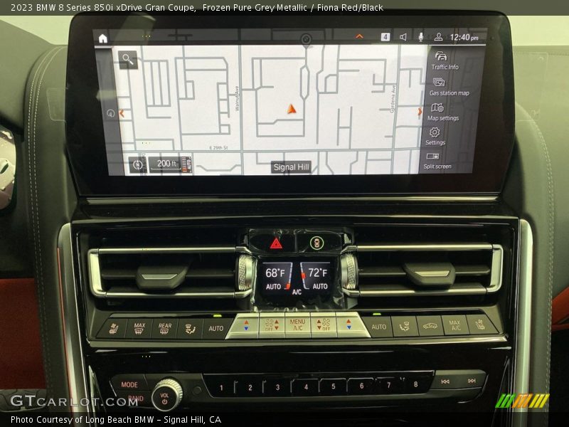 Navigation of 2023 8 Series 850i xDrive Gran Coupe