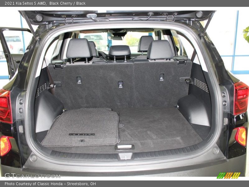 Black Cherry / Black 2021 Kia Seltos S AWD