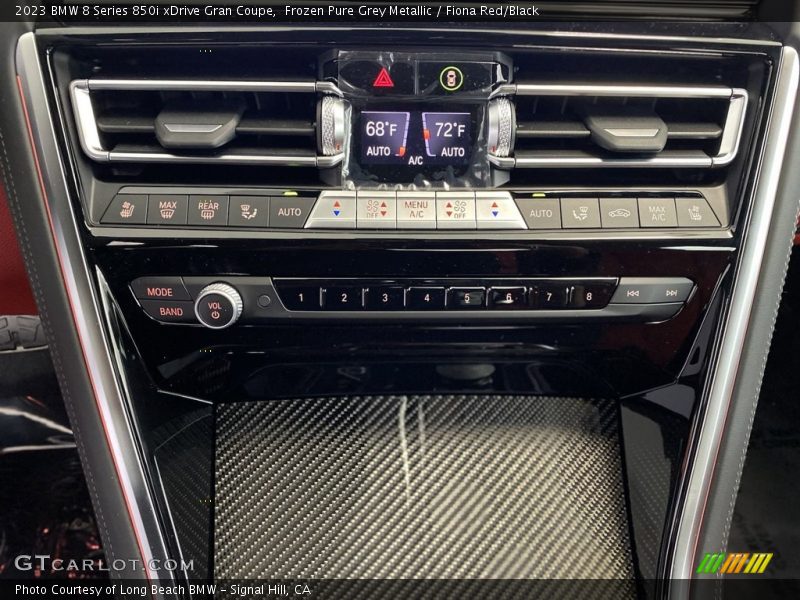 Controls of 2023 8 Series 850i xDrive Gran Coupe