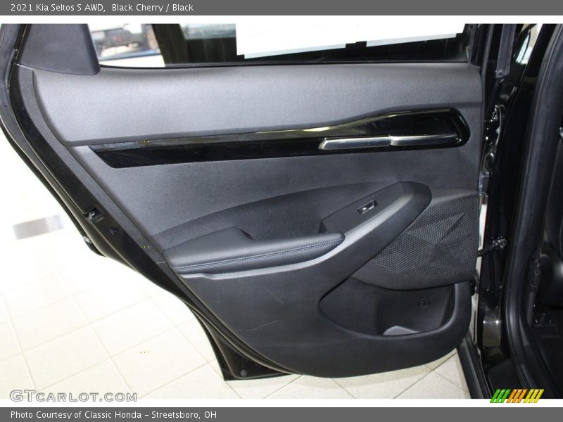 Black Cherry / Black 2021 Kia Seltos S AWD