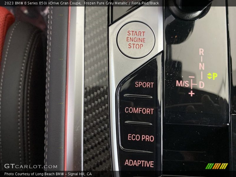 Controls of 2023 8 Series 850i xDrive Gran Coupe