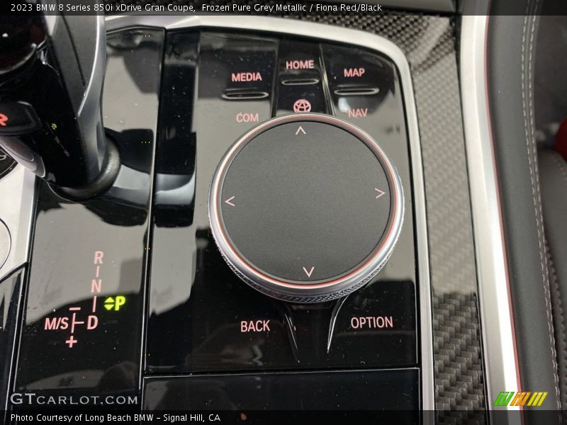 Controls of 2023 8 Series 850i xDrive Gran Coupe