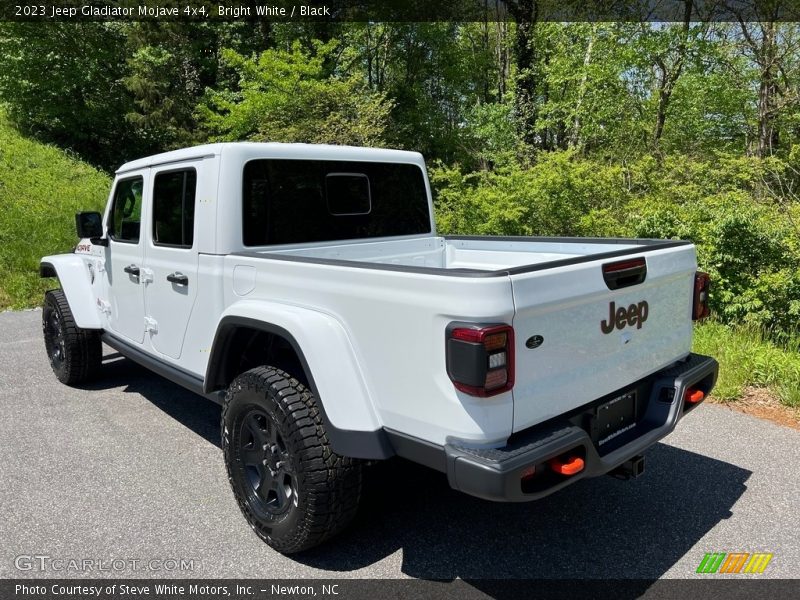 Bright White / Black 2023 Jeep Gladiator Mojave 4x4