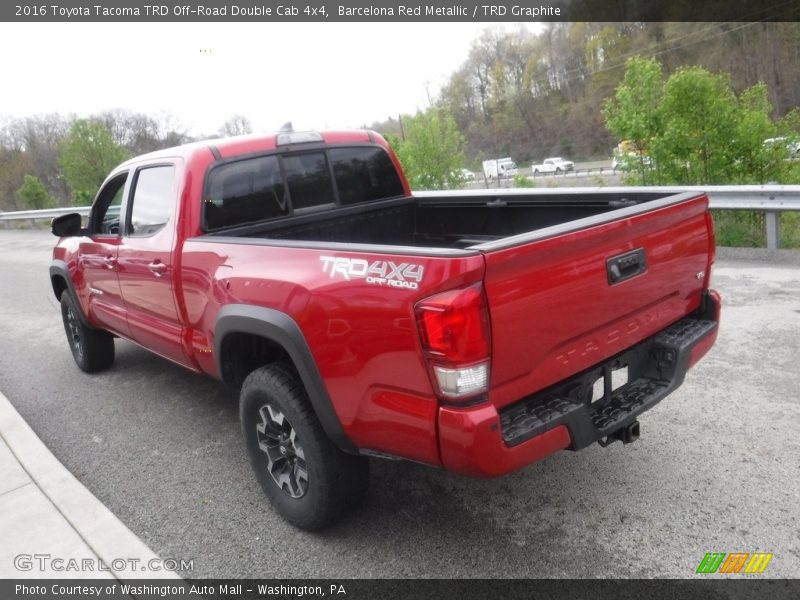 Barcelona Red Metallic / TRD Graphite 2016 Toyota Tacoma TRD Off-Road Double Cab 4x4