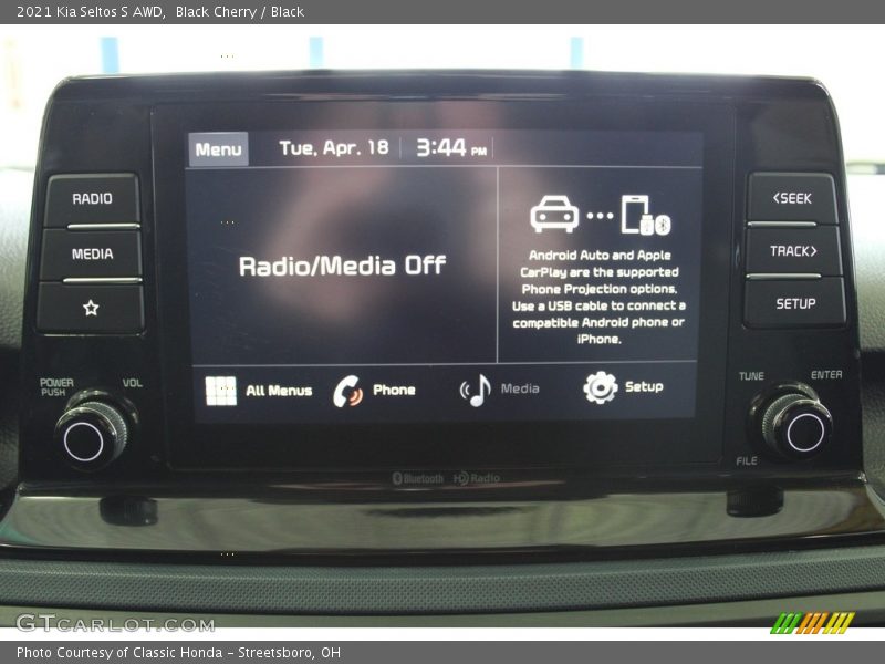 Black Cherry / Black 2021 Kia Seltos S AWD