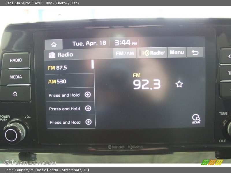 Black Cherry / Black 2021 Kia Seltos S AWD