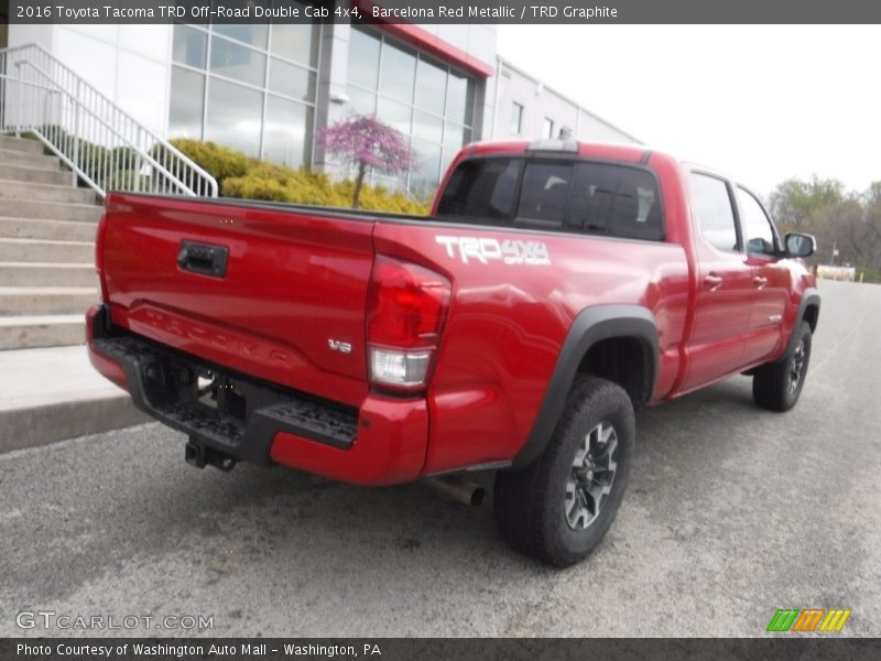 Barcelona Red Metallic / TRD Graphite 2016 Toyota Tacoma TRD Off-Road Double Cab 4x4