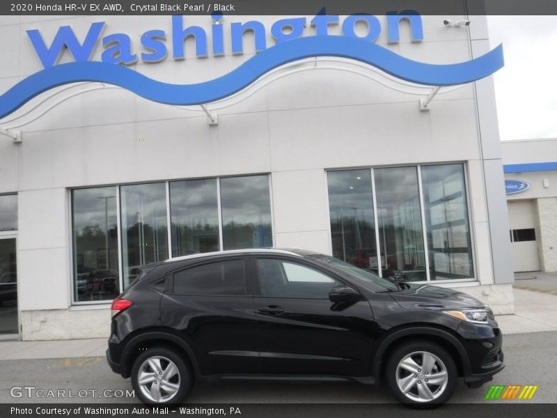 Crystal Black Pearl / Black 2020 Honda HR-V EX AWD