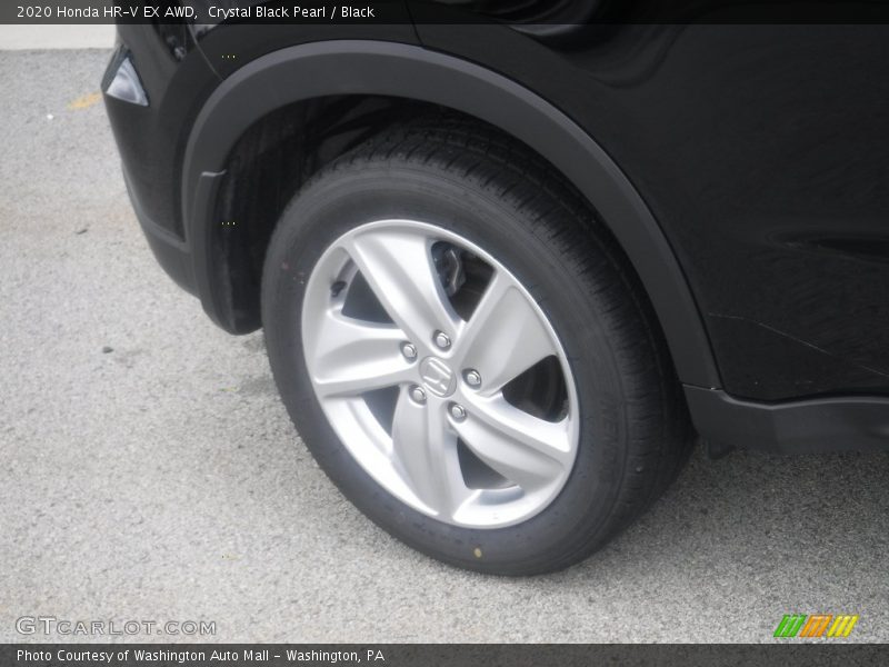 Crystal Black Pearl / Black 2020 Honda HR-V EX AWD