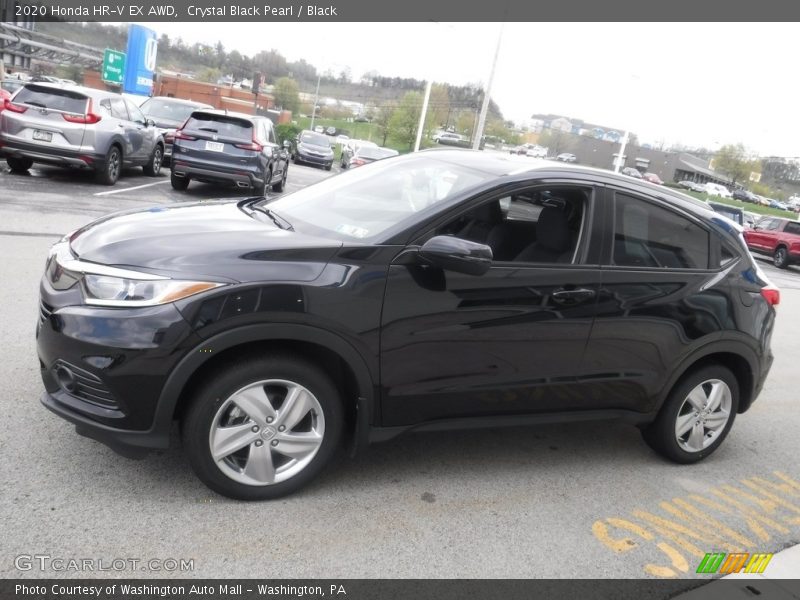 Crystal Black Pearl / Black 2020 Honda HR-V EX AWD