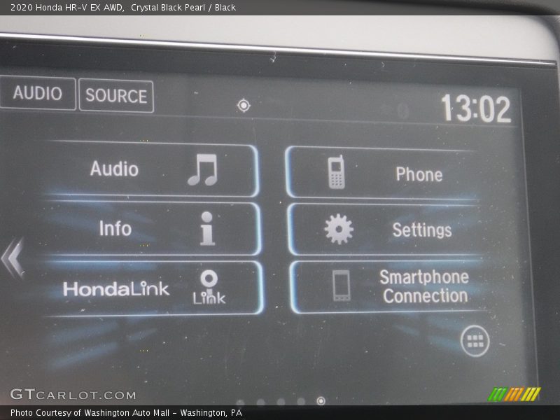 Crystal Black Pearl / Black 2020 Honda HR-V EX AWD