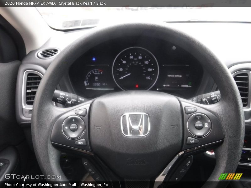Crystal Black Pearl / Black 2020 Honda HR-V EX AWD